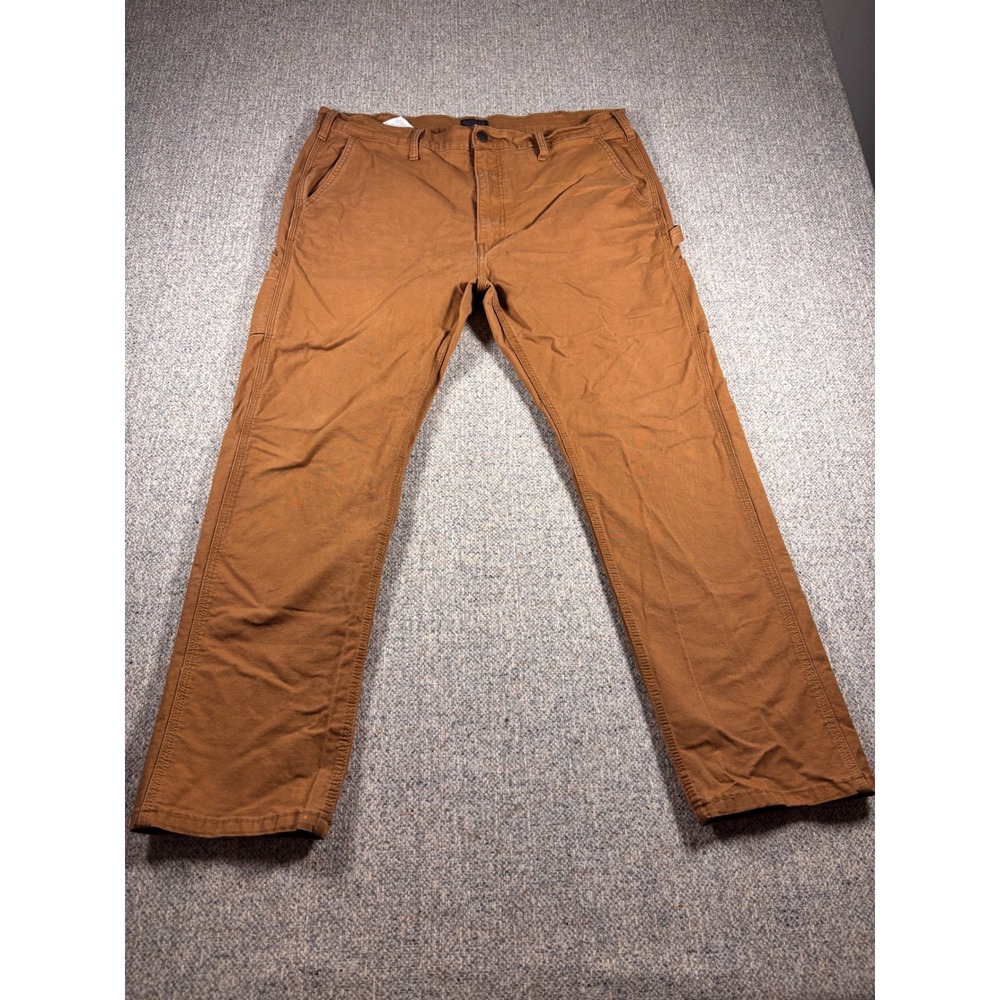Levi Strauss Co Workwear Carpenter Pants Brown‎ Mens W40L32